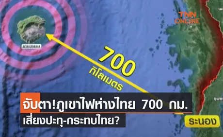 (คลิป) จับตา!ภูเขาไฟห่างไทย 700 กม. เสี่ยงปะทุ-กระทบไทย? 