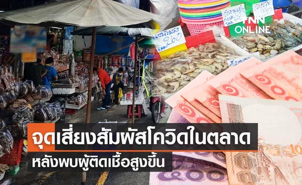 กรมอนามัย เปิดจุดเสี่ยงสัมผัสโควิด-19 ในตลาด หลังพบผู้ติดเชื้อสูงขึ้น