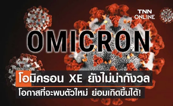 กรมวิทย์ฯ-นักไวรัสวิทยา ชี้ โอมิครอน XE ยังไม่น่ากังวลเพราะอะไร?