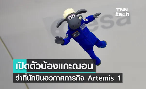 เปิดตัวน้องแกะฌอน ว่าที่นักบินอวกาศโครงการ Artemis 1