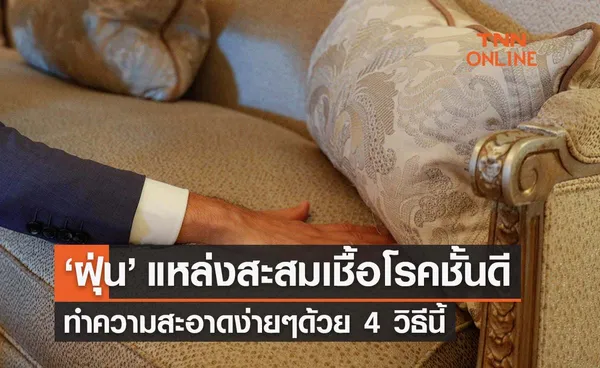 ‘ฝุ่น’ แหล่งสะสมเชื้อโรคชั้นดี ทำความสะอาดง่ายๆด้วย 4 วิธีนี้