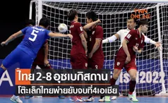 ผลฟุตซอล เอเชียน คัพ 2022 รอบชิงอันดับสาม ไทย พบ อุซเบกิสถาน