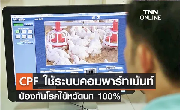 ซีพีเอฟ ใช้ระบบคอมพาร์ทเม้นท์ ป้องกันโรคไข้หวัดนก 100%