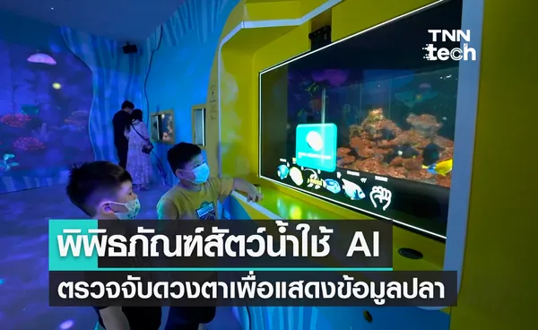 พิพิธภัณฑ์สัตว์น้ำใช้ปัญญาประดิษฐ์ (AI) ตรวจจับดวงตาผู้ชมเพื่อแสดงผลข้อมูลปลา 