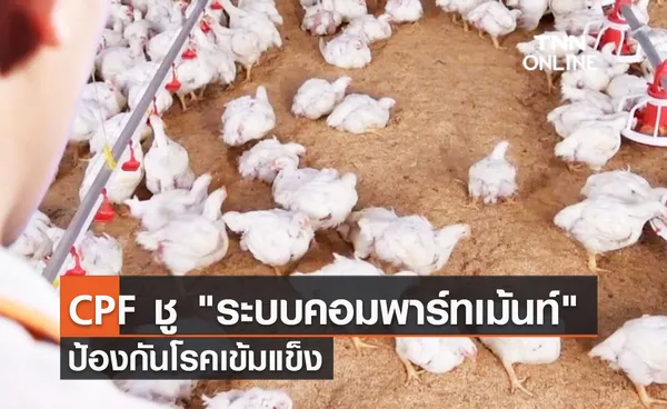 (คลิป) CPF ชู ระบบคอมพาร์ทเม้นท์ ป้องกันโรคเข้มแข็ง