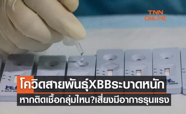 โควิดสายพันธุ์ XBB ระบาดหนัก เช็กด่วนหากติดเชื้อ กลุ่มไหน? เสี่ยงมีอาการรุนแรง