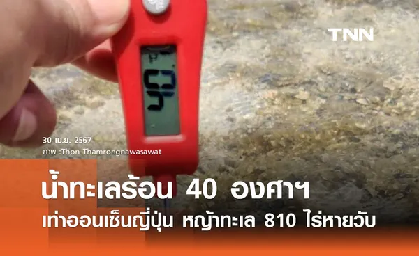 น้ำทะเลเกาะกระดาดวัดได้ 40 องศาฯ ร้อนเท่าออนเซ็น - ดงหญ้าทะเลหายเหลือแค่พื้นทราย