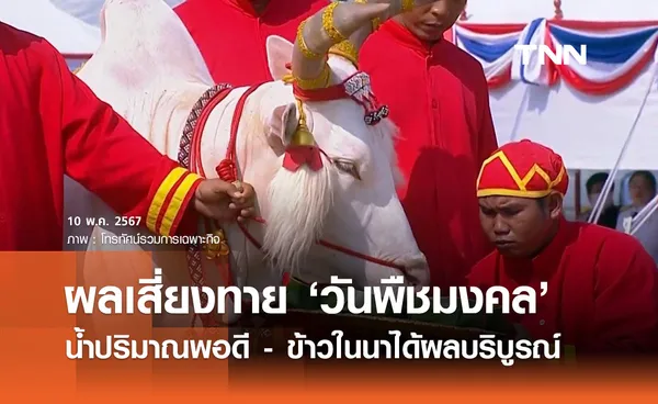 สรุปคำพยากรณ์ 'วันพืชมงคล 2567' พระราชพิธีพืชมงคลจรดพระนังคัลแรกนาขวัญ