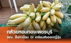 พณ. ขึ้นทะเบียน GI กล้วยหอมทองเพชรบุรี จ่อส่งออกญี่ปุ่น