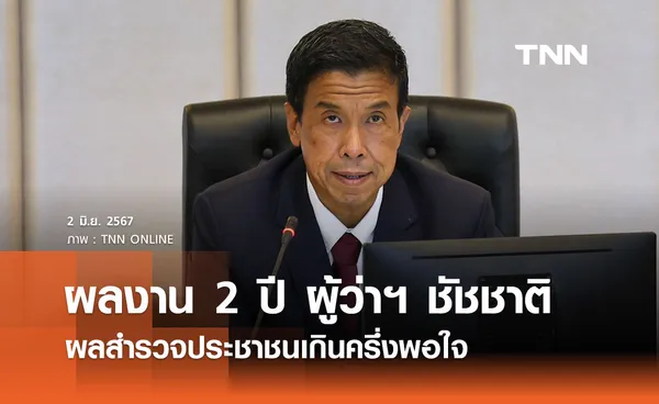 คนกรุงพอใจผลงาน “2 ปี ผู้ว่าฯ ชัชชาติ” ผลสำรวจเกิน 40% ยังเลือกให้ทำหน้าที่ต่อ