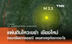 แผ่นดินไหวเชียงใหม่ กรมทรัพยากรธรณี เผยสาเหตุแล้วเกิดจากอะไร?