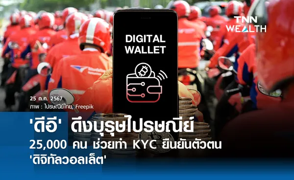 'ดีอี' ดึงบุรุษไปรษณีย์ 25,000 คน  ช่วยทำ KYC ยืนยันตัวตน 'ดิจิทัลวอลเล็ต'