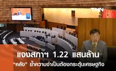 เริ่มแล้ว! คลังแจงสภาฯ ความจำเป็นใช้งบ 1.22 แสนล้านบาท