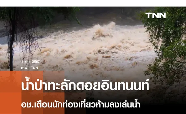 เชียงใหม่ฝนตกหนัก น้ำป่าทะลักดอยอินทนนท์