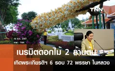 อินฟลูเอนเซอร์ชาวจีน ชื่นชมไทยเนรมิตดอกไม้ 2 ล้านต้น เทิดพระเกียรติฯ