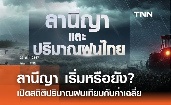 อัปเดต ลานีญา และปริมาณฝนไทย