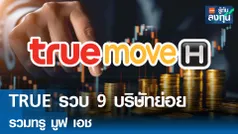 TRUE รวบ 9 บริษัทย่อยรวมทรู มูฟ เอช