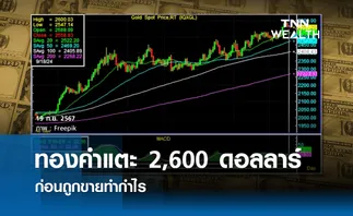 ทองคำแตะ 2,600 ดอลลาร์ ก่อนถูกขายทำกำไร