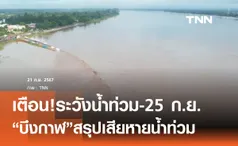 บึงกาฬสั่งเฝ้าระวังน้ำท่วม-25 ก.ย.