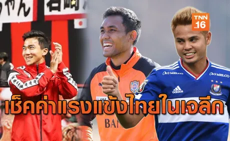 มุ้ยรวยสุด! เปิดค่าเหนื่อยแข้งไทยในเจลีก 2020