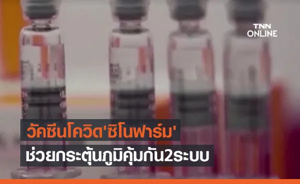 'หมอธีระวัฒน์' ชี้วัคซีนโควิด 'ซิโนฟาร์ม' ช่วยกระตุ้นภูมิคุ้มกัน 2 ระบบ 