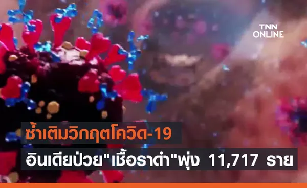 อินเดียสาหัส! ยอดป่วย เชื้อราดำ พุ่ง 11,717 รายแล้ว 