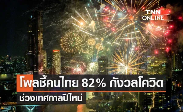 อนามัยโพล เผย คนไทย 82% กังวลต่อการระบาดโควิดช่วงเทศกาลปีใหม่